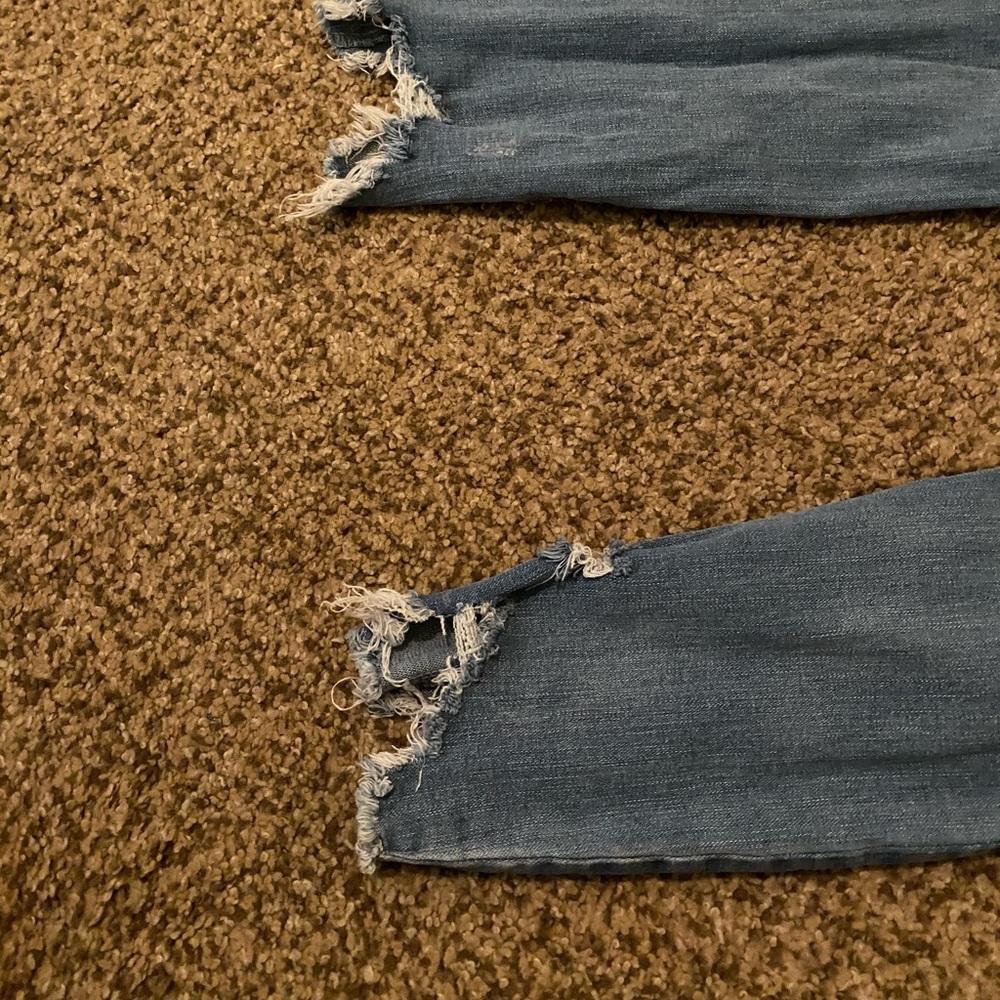 Dark blue wash jeans